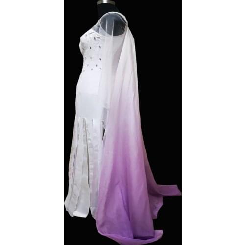2020 New white victorian Halloween Cosplay dress Colonial Georgian Renaissance Gothic Historical dress D-570