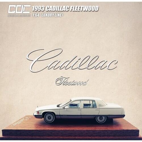 Presale In September GOC 1/64 Fleetwood Wood White Diecast Model Car