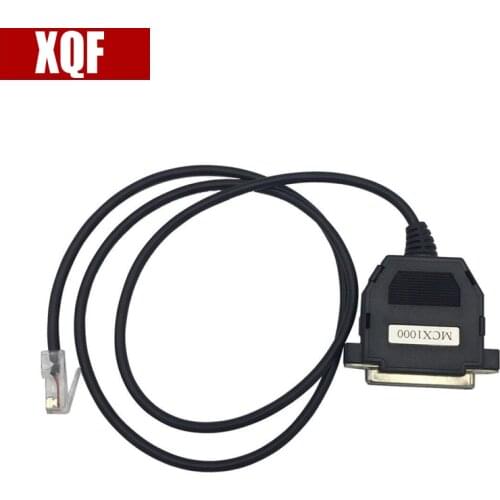 XQF Programming cable for Motorola MCX1000 write frequency line 25 pin interface
