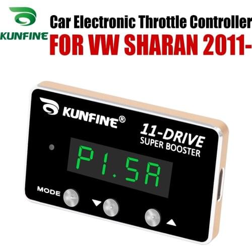 KUNFINE Car Electronic Throttle Controller Racing Accelerator Potent Booster For VW SHARAN 2011-After Tuning Parts 11 Drive
