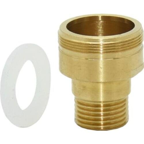 Brass male M32 to 1/2" Connector Garden tap Reducing threaded connector Shower head adapter copper Repair joints 15pcspcs