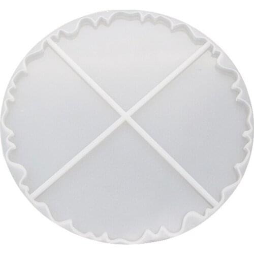 2020 Hot Transparent Silicone Mould DIY Wave coaster epoxy resin molds necklace lanugo mold Resin Decorative Craft for jewelry