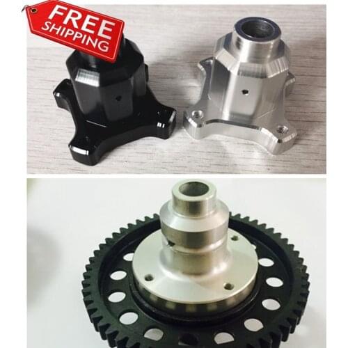 CNC metal differential lock gear box diff locker for LOSI 5ive-t LT KM X2 DTT 1/5 rc car upgrade part