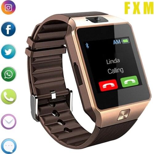 The mens' watches Bluetooth Smart Watch DZ09 Phone With Camera Sim TF Card Android SmartWatch Phone Call Bracelet clock PK Q18