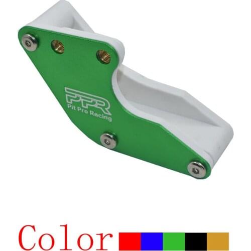 Sprocket Chain Guide Guard For Chain #420 #428 Chinese Dirt Pit Bike Motorcycle Motocross Aluminum With Plastic