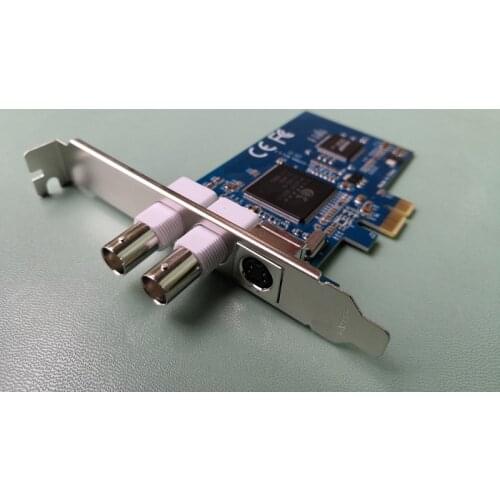 PCIE XP Win7 Win8 Win10 Video Capture Card B-ultrasound Gastroscope Endoscope Two-dimensional Space S Q9 BNC