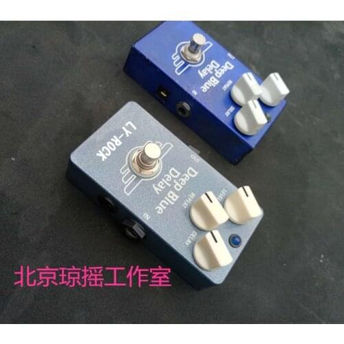 Rock Guitar Manual Crazy Professor Deep Blue Delay Monolithic Effector