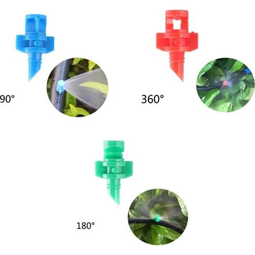 Simple Watering Refraction Nozzle Garden Irrigation Sprinkler Head Thread Connector Fruit Tree Drip Irrigation Mist Sprayer