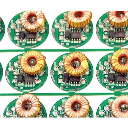15pcs/lot Bike Light DIY 2A DC4V to 12V 3-Mode Bicycle Light headlight Driver Integrated circuit board accessory