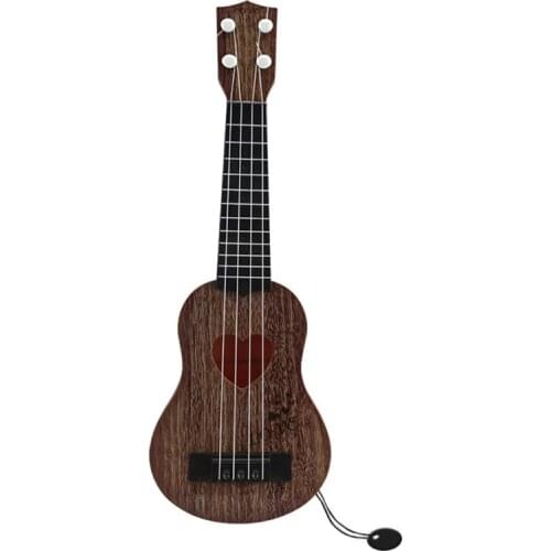 Y4UD Childrens Simulated Ukulele Real Scene Educational Toy with Double Row Portable Musical Toys