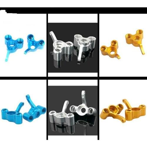 2PCS HSP 1:10 Offroad 94166 94155/94177 166012 Front Hub Carrier 166011 Steering C Knuckle for RC Cars Upgrade Parts