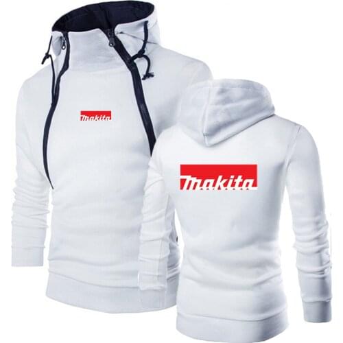 2021 Makita Logo Harajuku Style Pullover Hoodies Brand Hooded Sweatshirt Mans Classic Tracksuit Warm Slim Customize Leisure Tops
