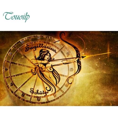 5d diamond painting round&square Sagittarius" Cross Stitch Kit Diamond Embroidery Posted on the wall Decor wedding decoration