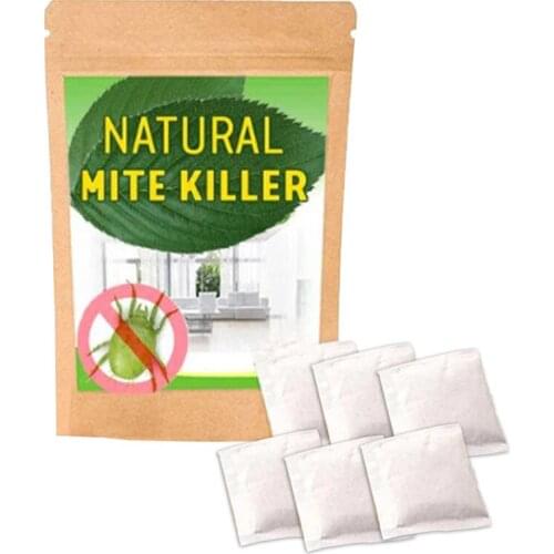 6/10pcs Bags Dust Mites Killer Mite Eliminator Nature for Bed Sheet Sofa can CSV