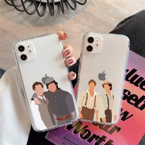 The Vampire Diaries Phone Case Transparent soft For iphone 5 5s 5c se 6 6s 7 8 11 12 plus mini x xs xr pro max
