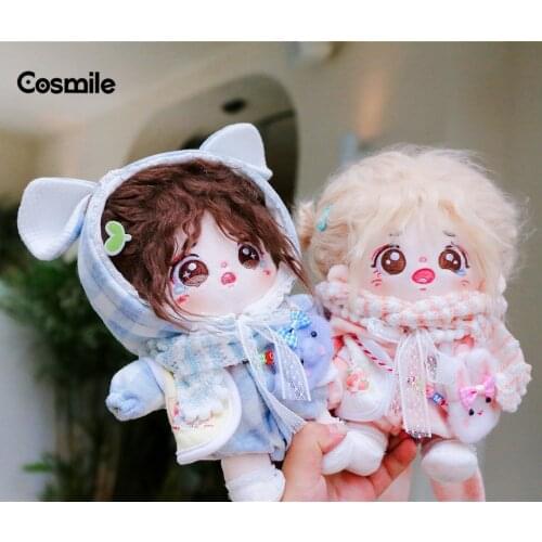 Cosmile Anime Kpop Star Ice cream Bear Rabbit Suit Outfit Clothes For 15cm 20cm Doll Toy Clothing Cosplay Props Gift C MI