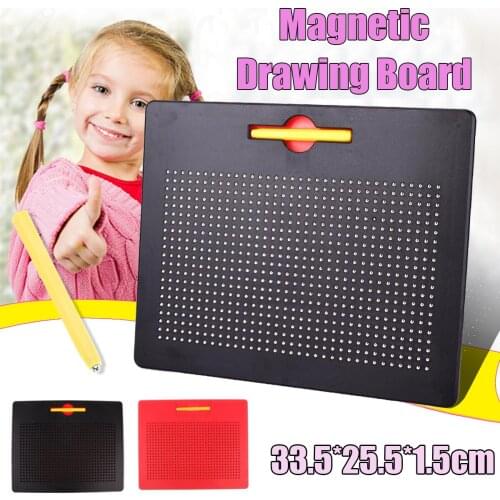 Childrens Graffiti Magnetic Drawing Board Tablet Magnet Pad Steel Bead Stylus Pen Learning Educational Writing Toy Student Gift