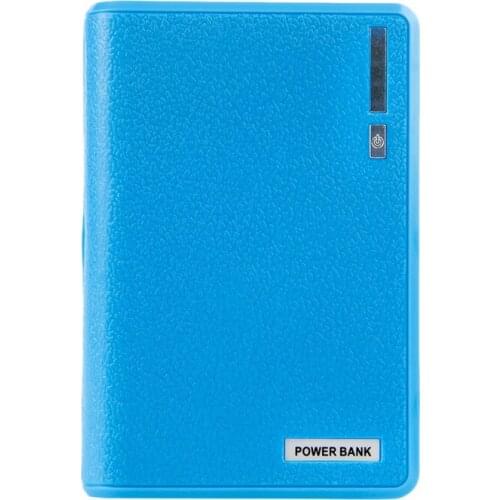 Dual USB Power Bank 4x 18650 External Backup Battery Charger Box Case For Phone 37MC