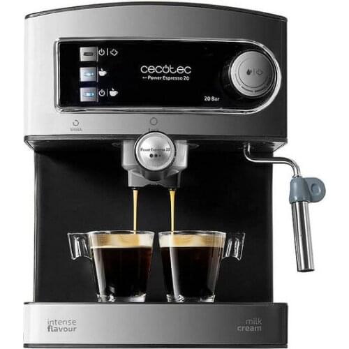 Express Manual Coffee Machine Cecotec Power Espresso 20 1,5 L 850W Black Inox