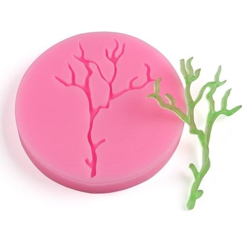 Halloween Twig Chocolate Molds Embossed Silicone Cake Mold Biscuits Fondant Mould DIY Cake Decorating Tools DIY Cookies Moulds