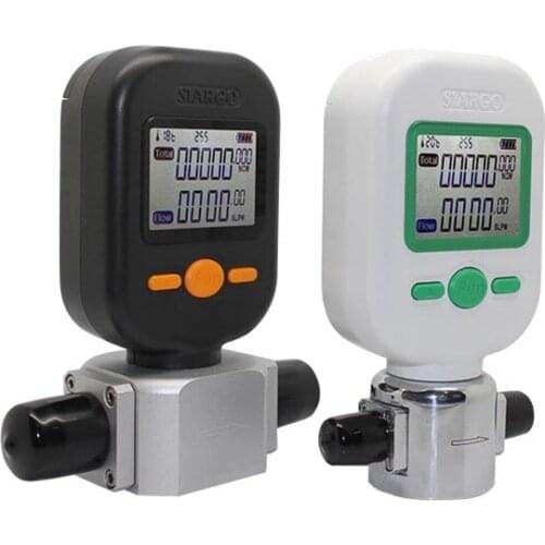 MF5706(0-10L/25L)Gas Mass Flow Meters MF5712(0-200L)Compressed Air/Nitrogen/Oxygen/Argon/Carbon Dioxide Tester Digital Flowmeter