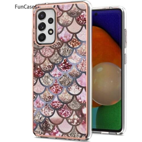 Fashion IMD Cases Covers For phone case Samsung A52 Jewelled Silicone sFor Para Samsung Galaxy estojo A52 4G Carcasa samsuing