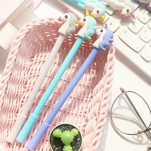 Jonvon Satone 20 Pcs Cool Neutral Pens Unicon Gel Ink Pen Set Office Accessories Cute Students Stationary Supplies