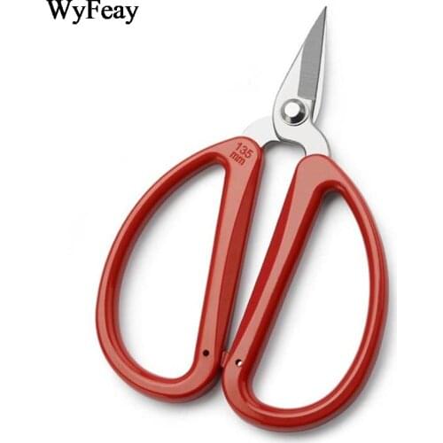 5.5" Stainless Steel Sewing Scissors Strong Shears Cutter Embroidery Leather Fabric Household Thread Scissors Tools for Sewing