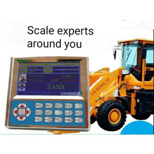 Loader electronic scale loader electronic pound forklift scale intelligent high precision weighing instrument English version DZ