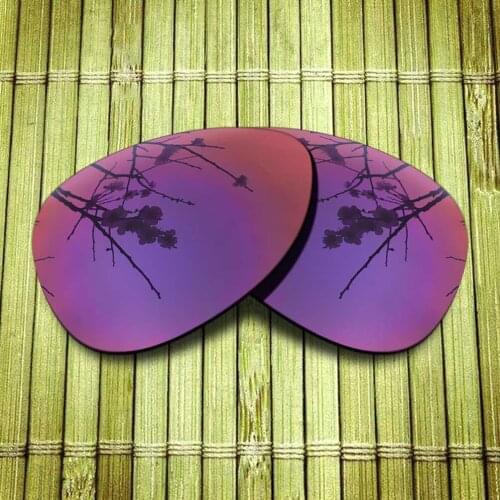 Polarized Replacement Lense For-Oakley Warden Sunglasses Frame True Color Mirrored Coating - Midnight Sun Color Options