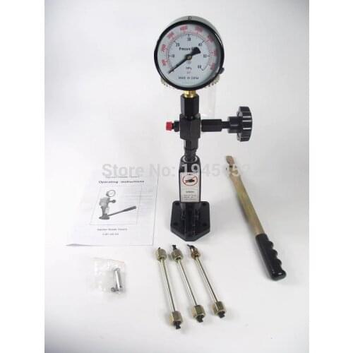 Manual diesel booster pumpS60H Common rail diesel Injector nozzle validator fuel nozzle Injector tester good quality