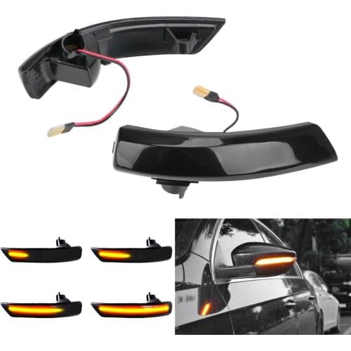 12V LED Turn Signal Lights Car Flashing Lamp Car Rear View Mirror Light Blinker Dynamic Lamp For Ford Focus Mk2 Mk3 Mondeo Mk4