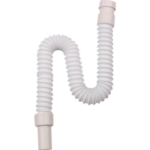 36-79cm Plastic Waste Pipe Stretchable Drain pipe For Basin Sink Trap Waste Pipe Bathroom Kitchen