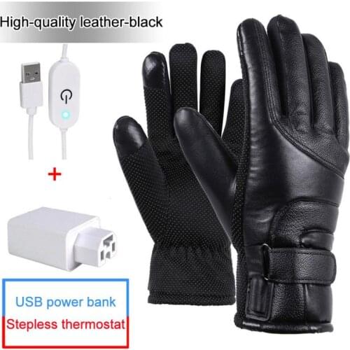 Waterproof Smart Gloves Heated Unisex Electric Heat Warm Motorcycle Sports Gloves NEW Motorcycle Street Gear