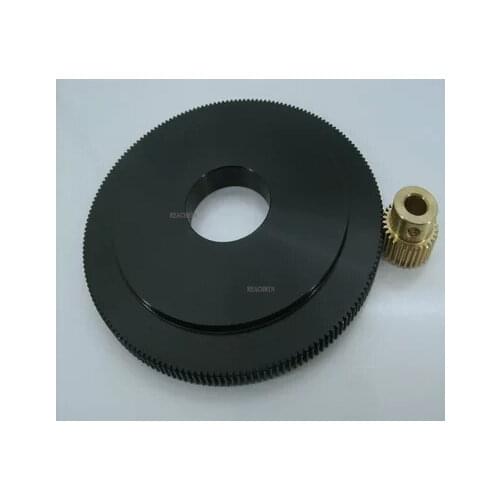 1Set Photography Device Rocker Aluminum gear- 0.5 Mold 180 Teeth and 30 Tooth Combination