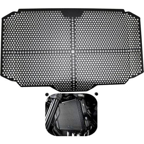 1pc Motorcycle Radiator Grille Guard Water Tank Black Protective Net Cover for Kawasaki Z900RS 2018-2019 Motorcycle Accessories