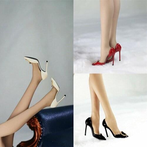 ACNTOYS ACN004 1/6 Elegant Office Lady High Heels Female Soldier Shoes Accessories Fit 12'' Action Figure Body