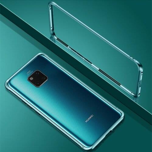 For Huawei Mate 20 Pro Case Metal Frame Ultra Thin Shockproof Aluminum Bumper Protect Cover for Huawei mate20 mate 20 Pro Case