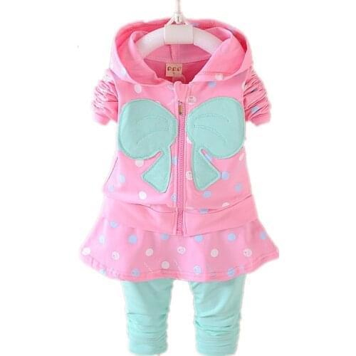 Childrens Autumn Long-sleeved Shirt Cotton+pant Childrens Wear New Cartoon Baby Sets 0-4 Ages