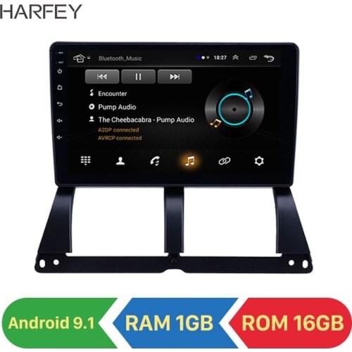Harfey 9 inch Android 9.1 GPS car Radio for Saipa tiba 2014 with Bluetooth AUX WIFI support Carplay TPMS DAB+ HD Touchscreen