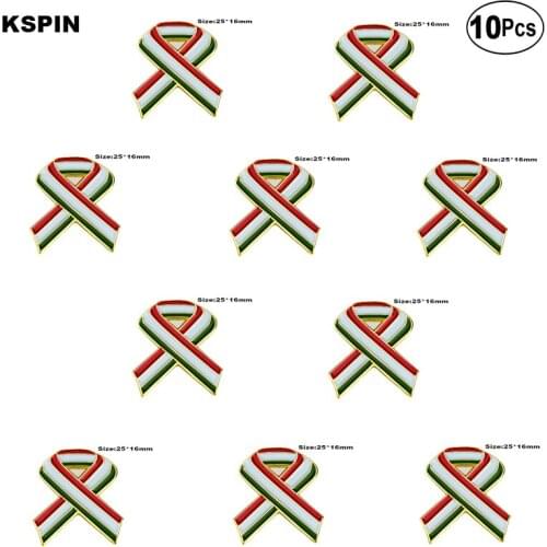 Italy Bow Brooches Lapel Pin Flag badge Brooch Pins Badges