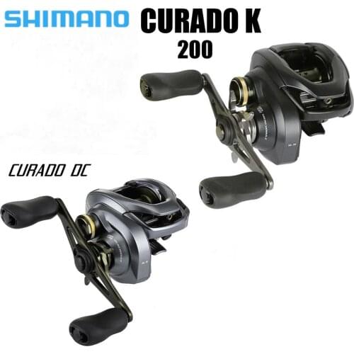 SHIMANO CURADO DC Baitcasting Reel 6.2:1/7.4:1/8.5:1 6+1BB 5kg Power I-DC4 System Smooth Light Baitcasting Spool Curl Shimano