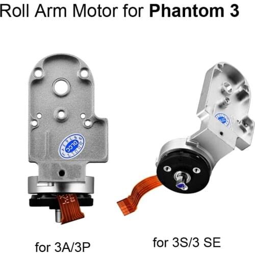 Gimbal Camera Roll Arm Motor Repair Parts Replacement for DJI Phantom 3 Pro/3 Adv/3S Drone Electric Roll Motor Drone Accessories