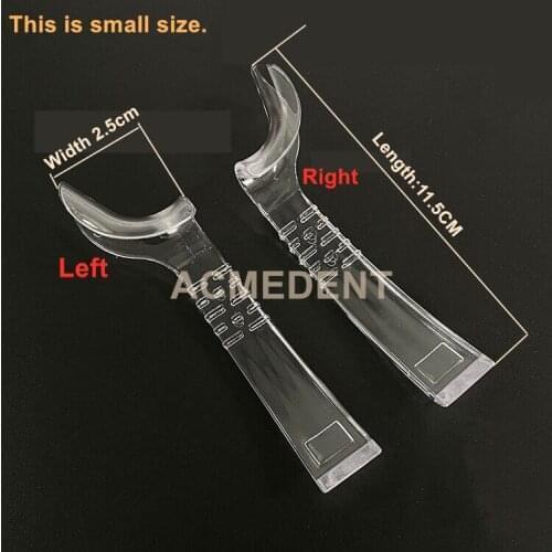 10Pcs~100Pcs Dental Lip Cheek Retractor Mouth Opener Photograghic Half-Lip Retractor Gag Autoclave 134℃ Small Child Right Left