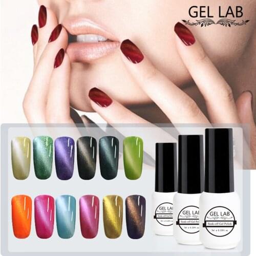 Blue Velvet Gel Polish 5D Shining Cat Eye Magnetic Gel Nail Polish Nail Art Long Lasting Soak Off UV Gel Polish Varnish