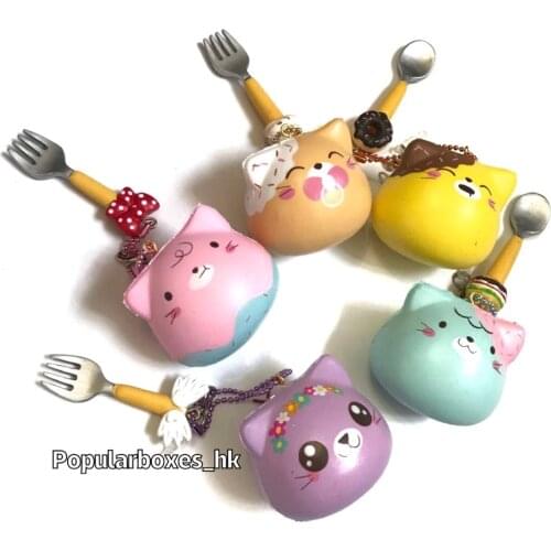 Squishy Punimaru mini marshmallow kitten slow rising gift