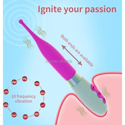 Magic wand clitoris vibrator G-spot Vibration satisfayer AV Stick Clit Nipple Orgasm Masturbation Adult sex toys for couples
