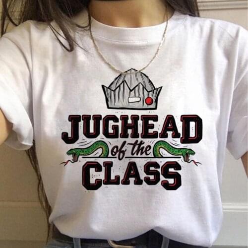 Womens T-Shirt Riverdale Southside Serpent 90s Tops Famale Clothing Harajuku South Side T-shirts Womens Fashion Kpop Tees