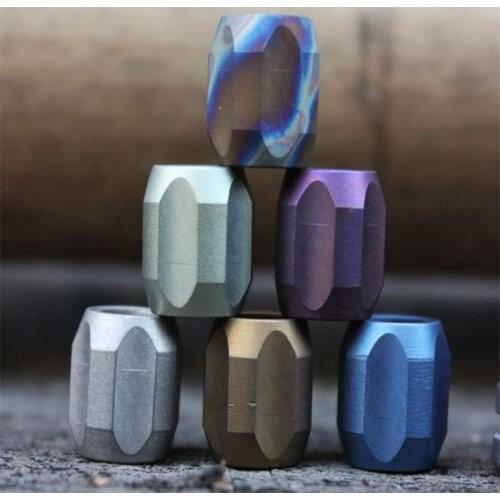 1PC Colorful Multicolor Titanium EDC Paracord Beads Umbrella Rope Cord Lanyard Pendants Knife Beads Outdoor Knife Accessories