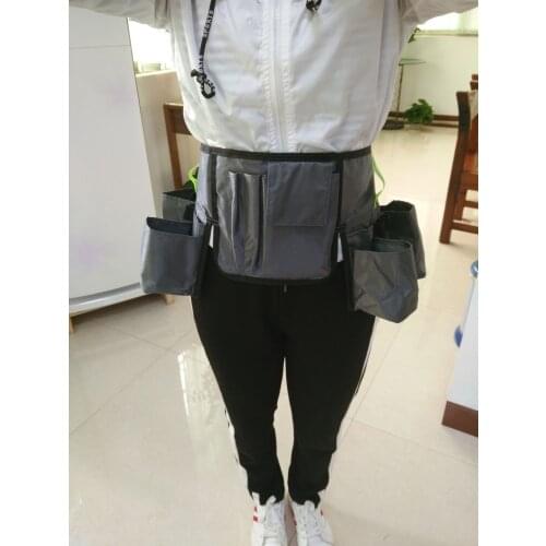 2018 Extended version waterproof reflective strip multi-function cleaning pockets bag exterior wall cleaning waiter pocket